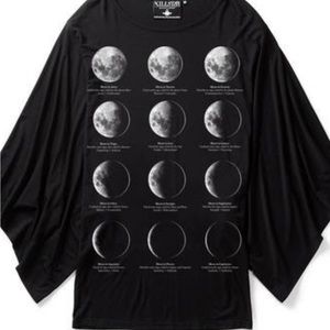 Killstar moon phases kimono